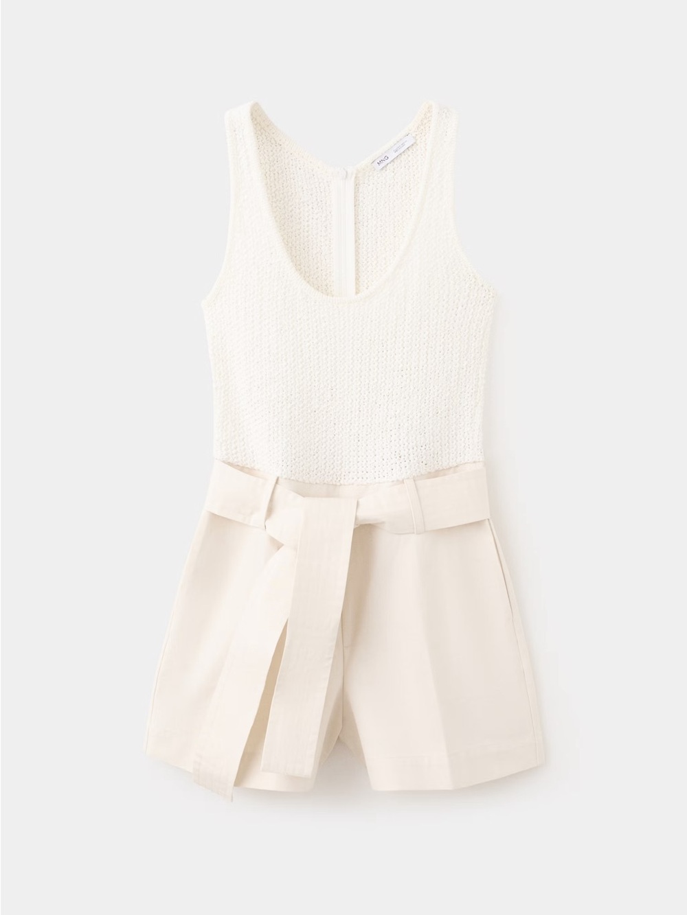 NWT (size XS) COMBINED KNIT JUMPSUIT WITH BELT - Picture 4 of 9
